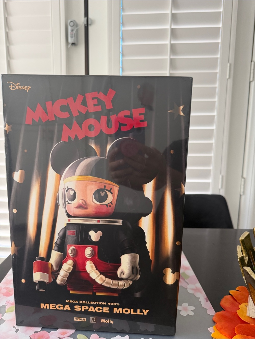 Pop Mart MEGA SPACE MOLLY 400% Disney Mickey Mouse Mega Collectible NEW